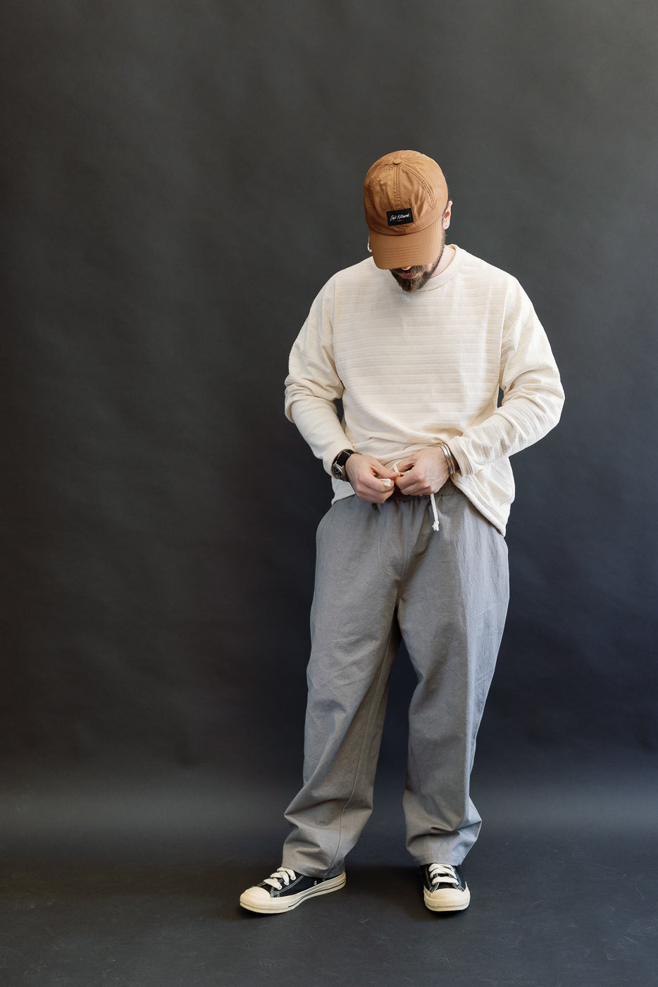 JM4315B - Canvas Rookie Pants - 133 Sorid Gray | Dant