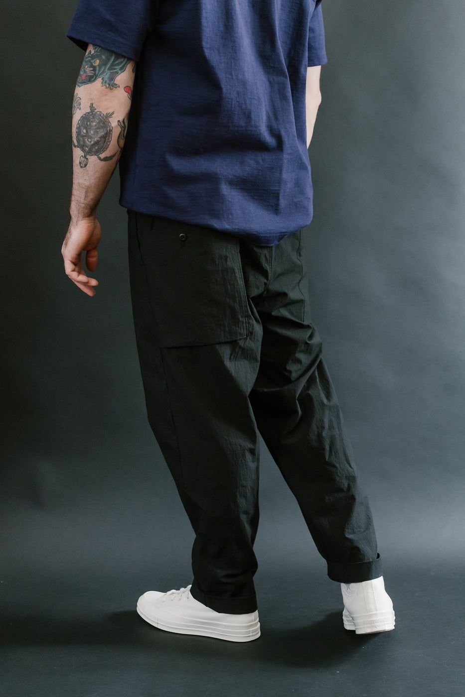 JM4545 - Tenpi Ump Pants - 07 Black