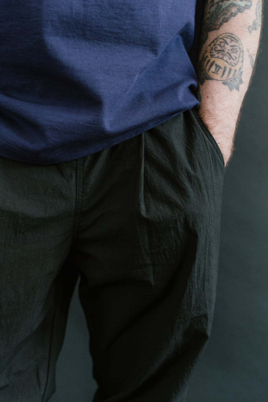 JM4545 - Tenpi Ump Pants - 07 Black