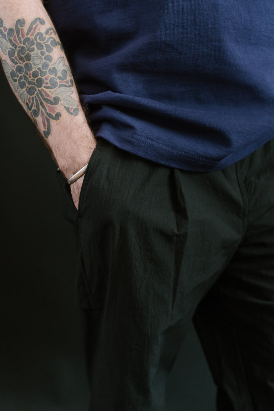 JM4545 - Tenpi Ump Pants - 07 Black