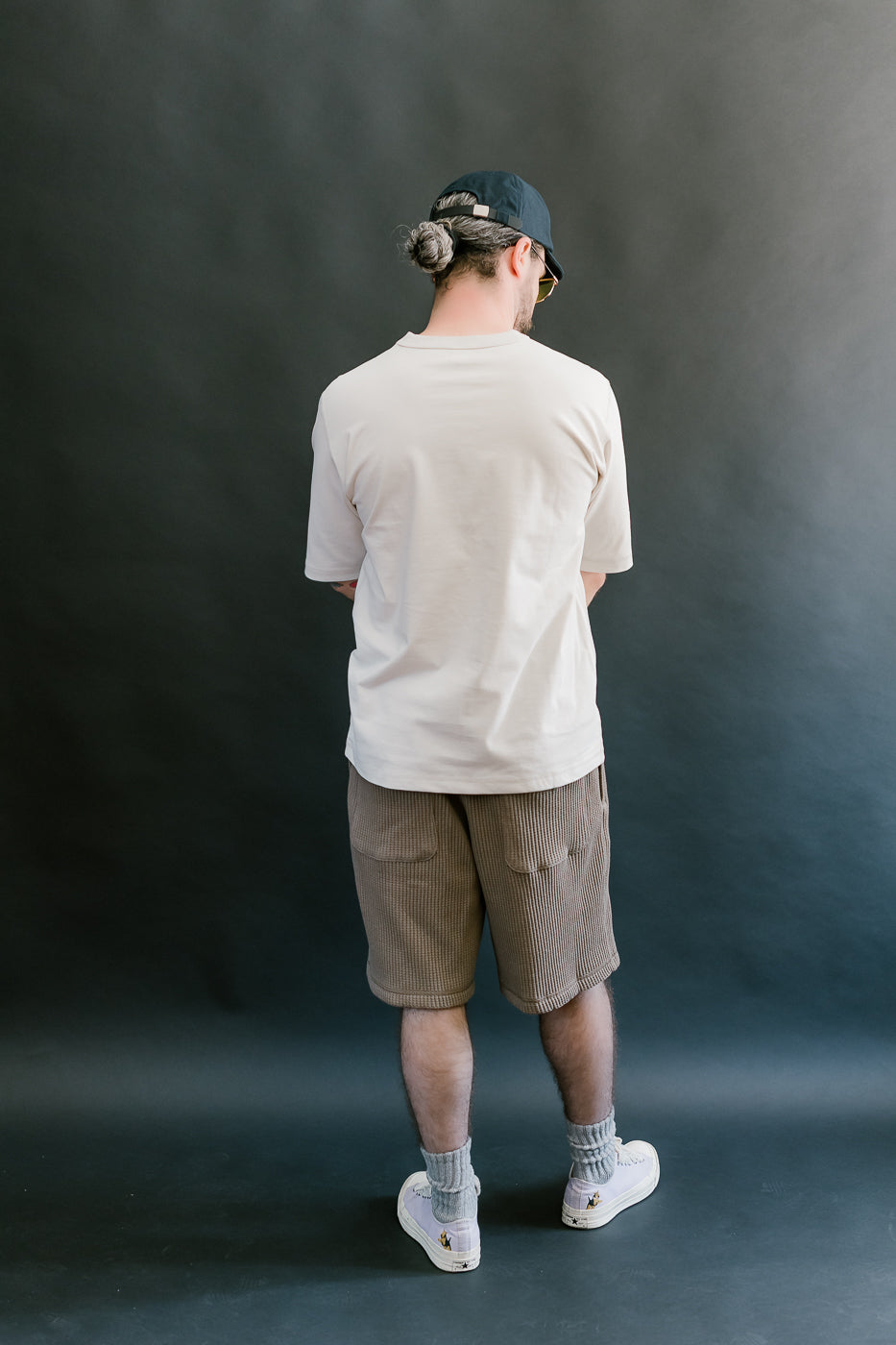 JM4552 - Waffle Shorts - 137 Taupe