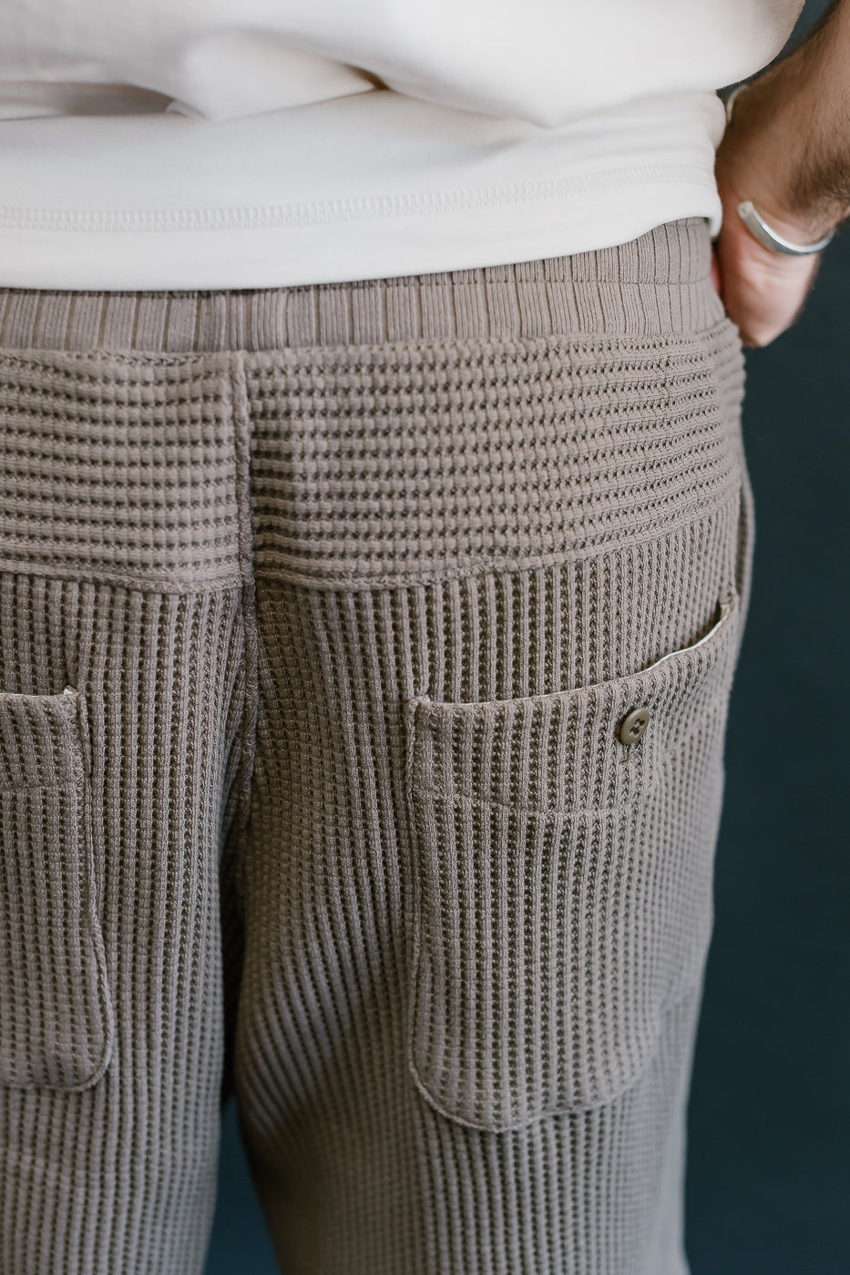 JM4552 - Waffle Shorts - 137 Taupe