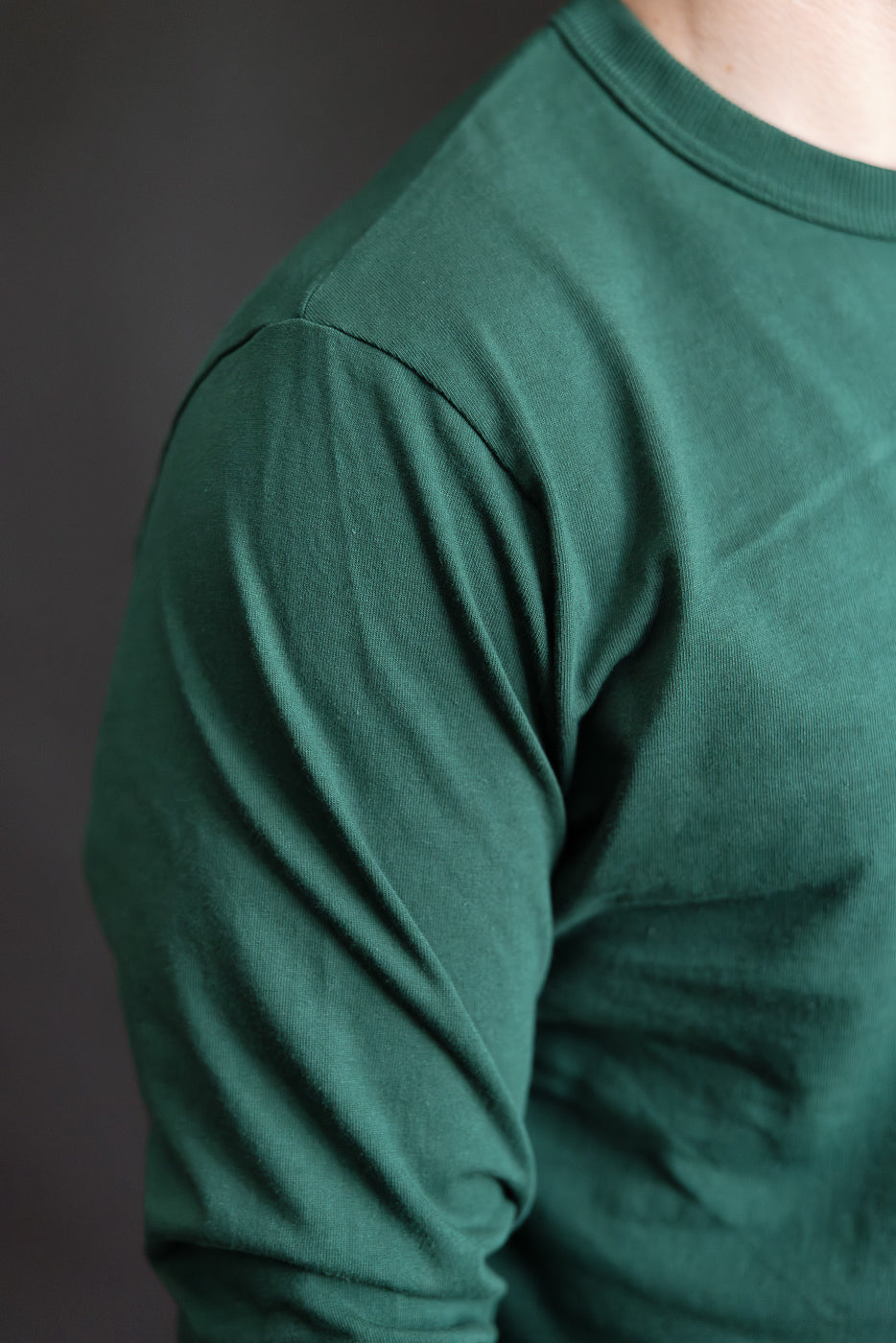 JM5530 - Lead-Off LS T-Shirt - 451 Pine Tree