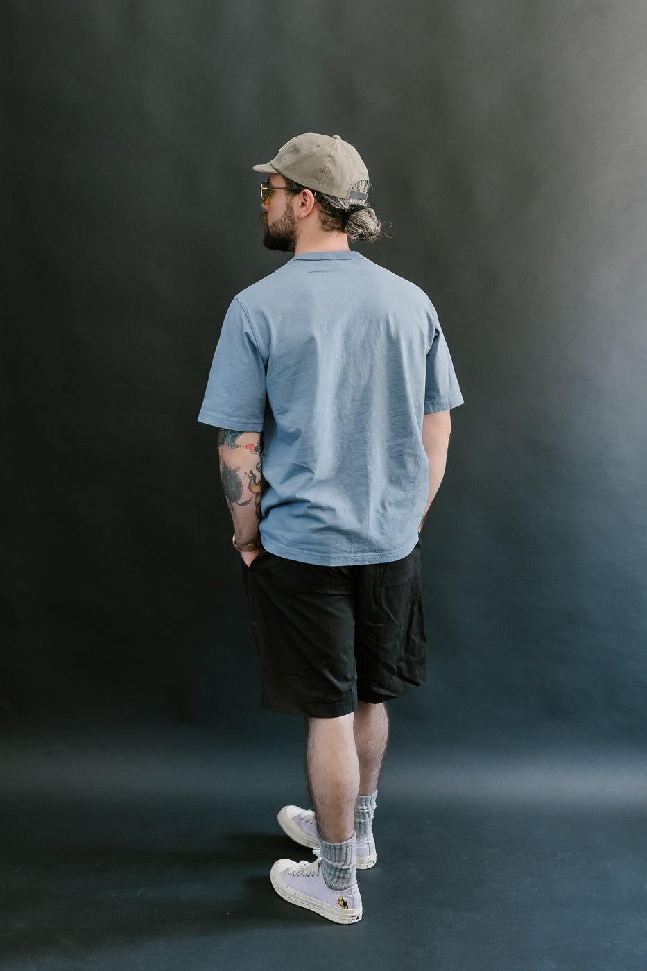 JM5533 - Lead-Off T-Shirt - 412 Retro Saxe