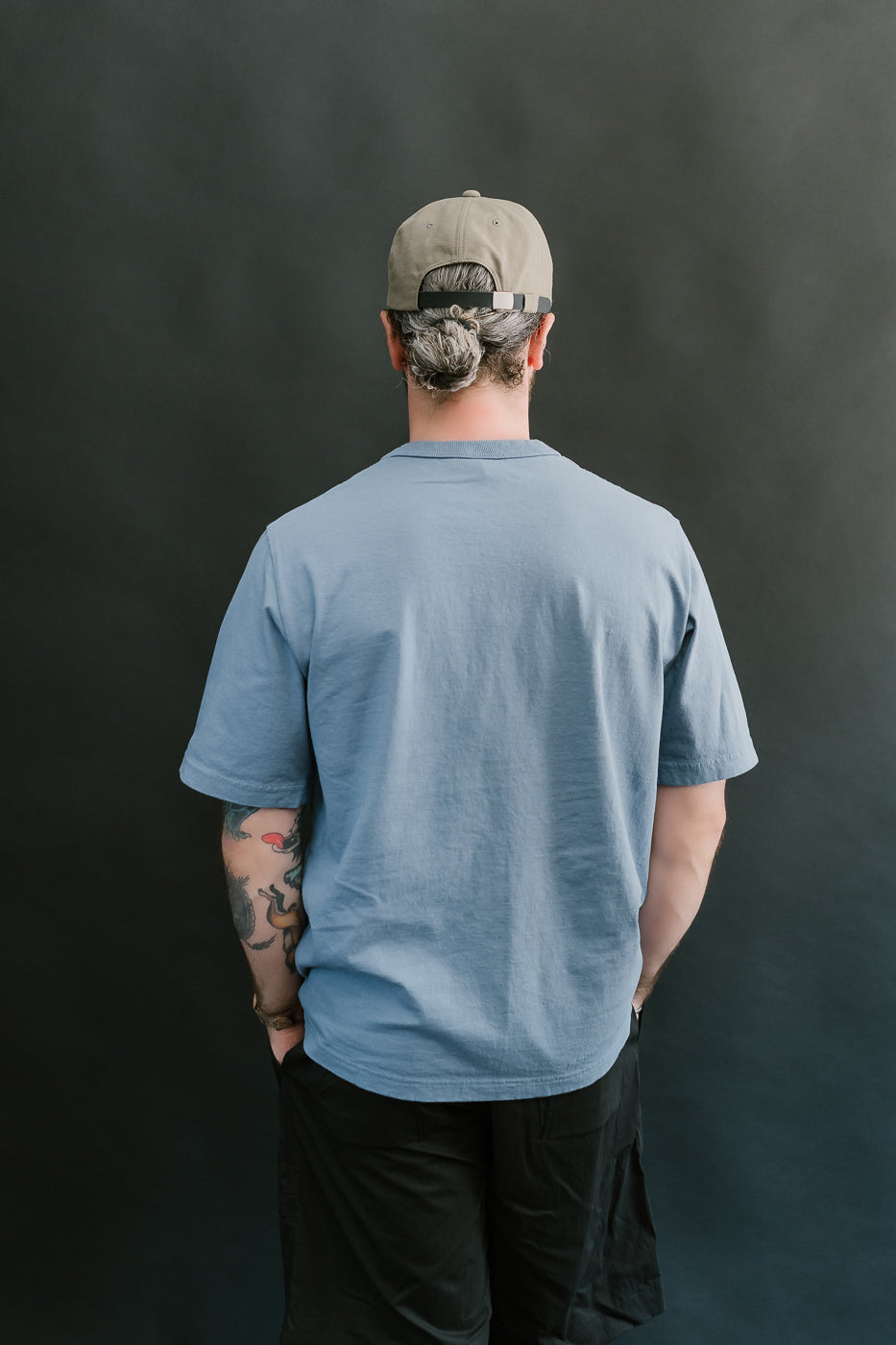 JM5533 - Lead-Off T-Shirt - 412 Retro Saxe