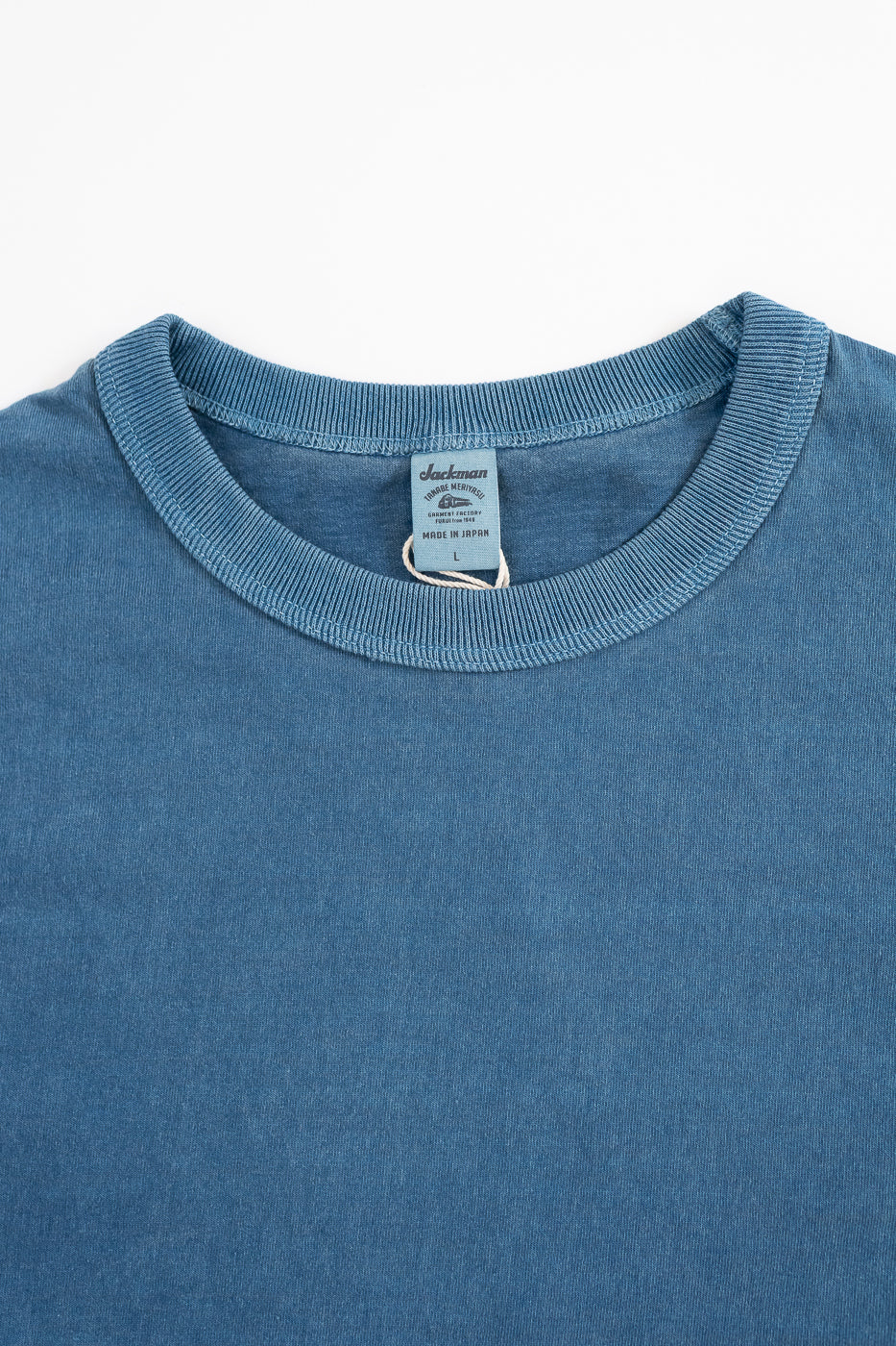 JM5533PD - Pigment-Dye Lead-Off T-Shirt - 372 Fade Blue