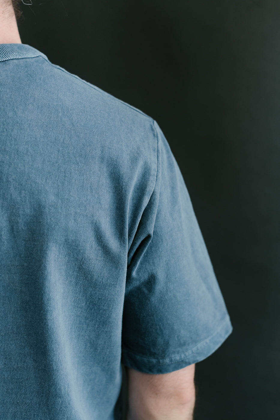 JM5533PD - Pigment-Dye Lead-Off T-Shirt - 372 Fade Blue