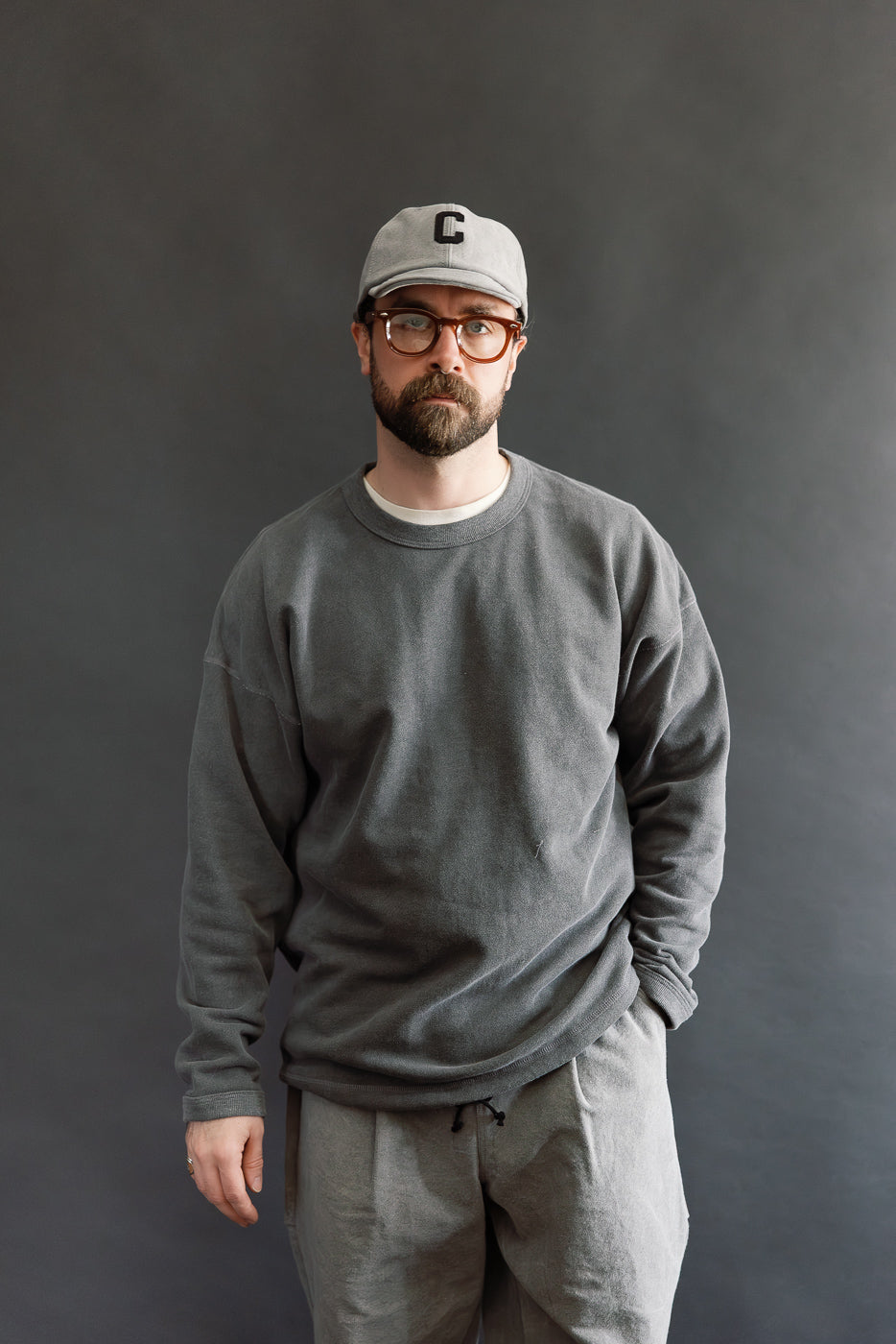 JM5564 - FU Himo LS T-Shirt - 249 Fade Black