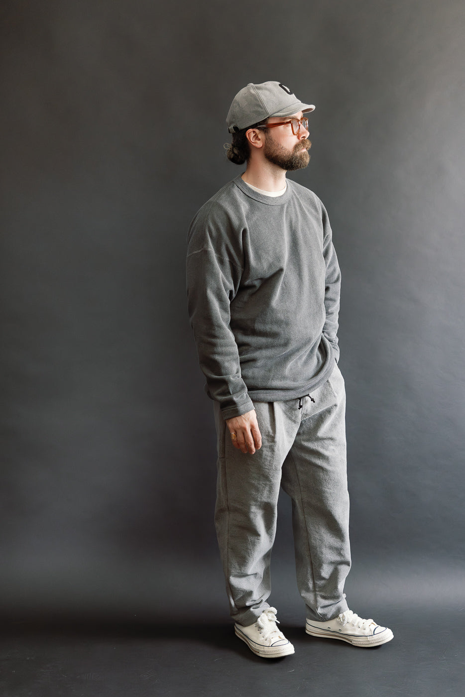 JM5564 - FU Himo LS T-Shirt - 249 Fade Black