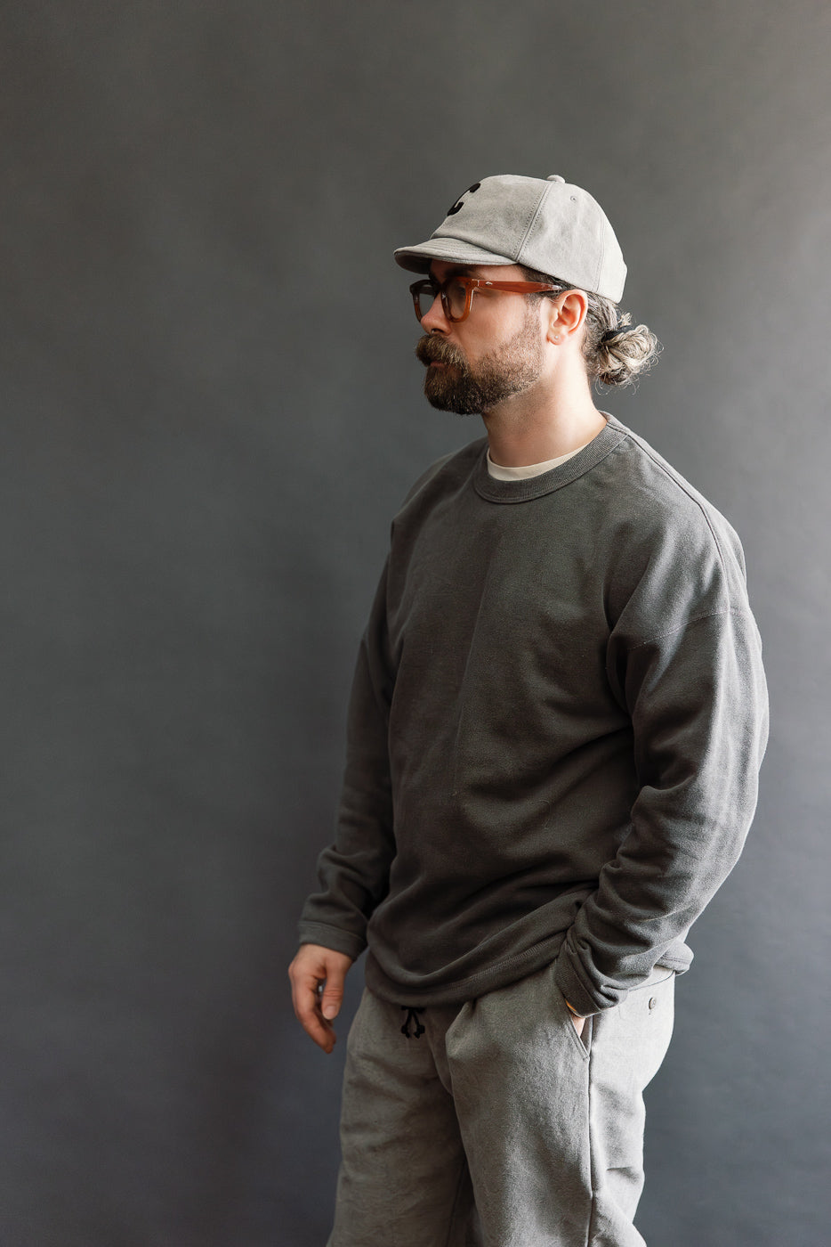 JM5564 - FU Himo LS T-Shirt - 249 Fade Black