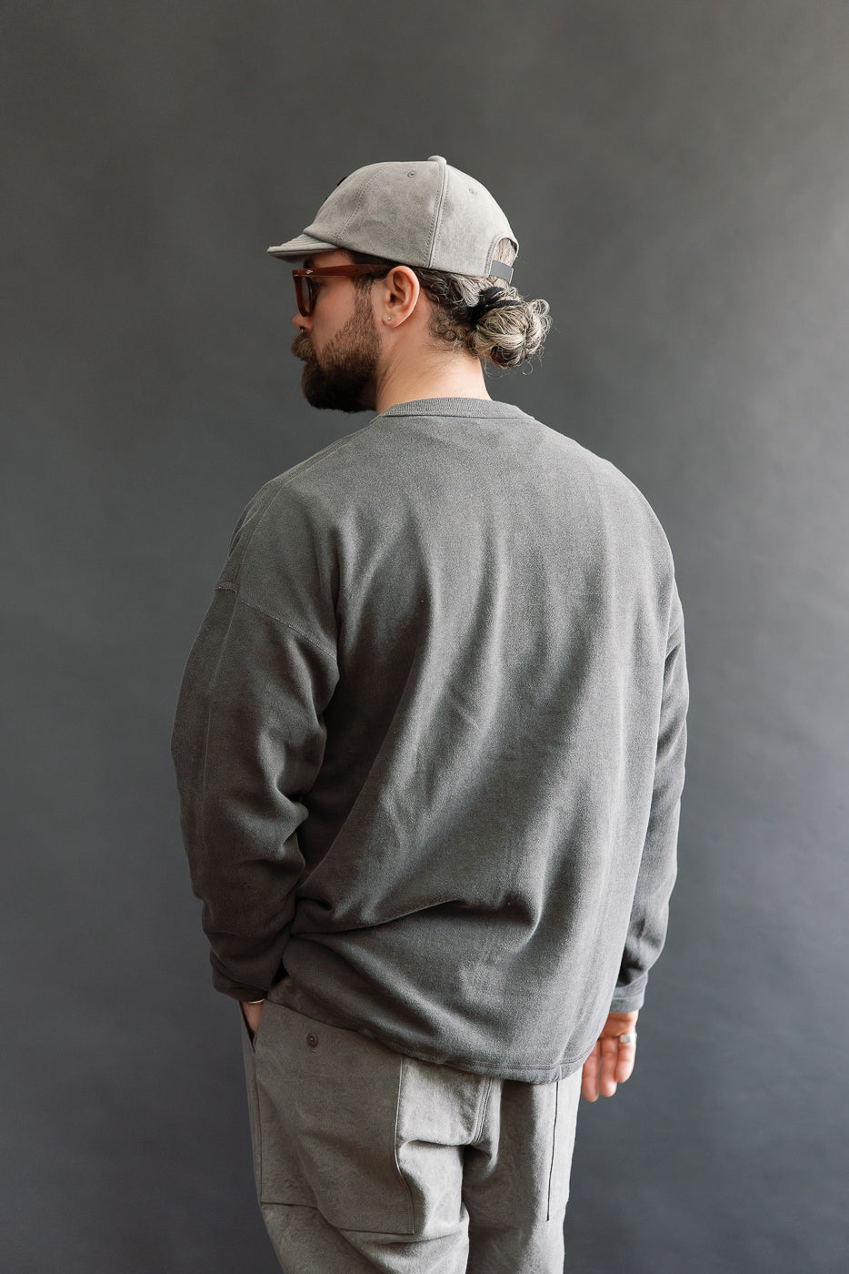 JM5564 - FU Himo LS T-Shirt - 249 Fade Black