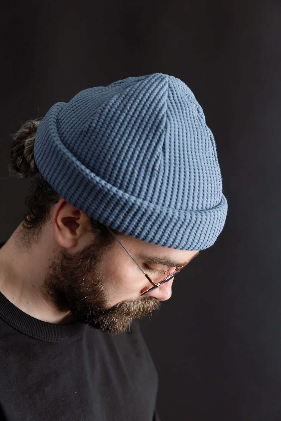 JM6605 - Waffle Knit Cap - 412 Retro Saxe | Dant