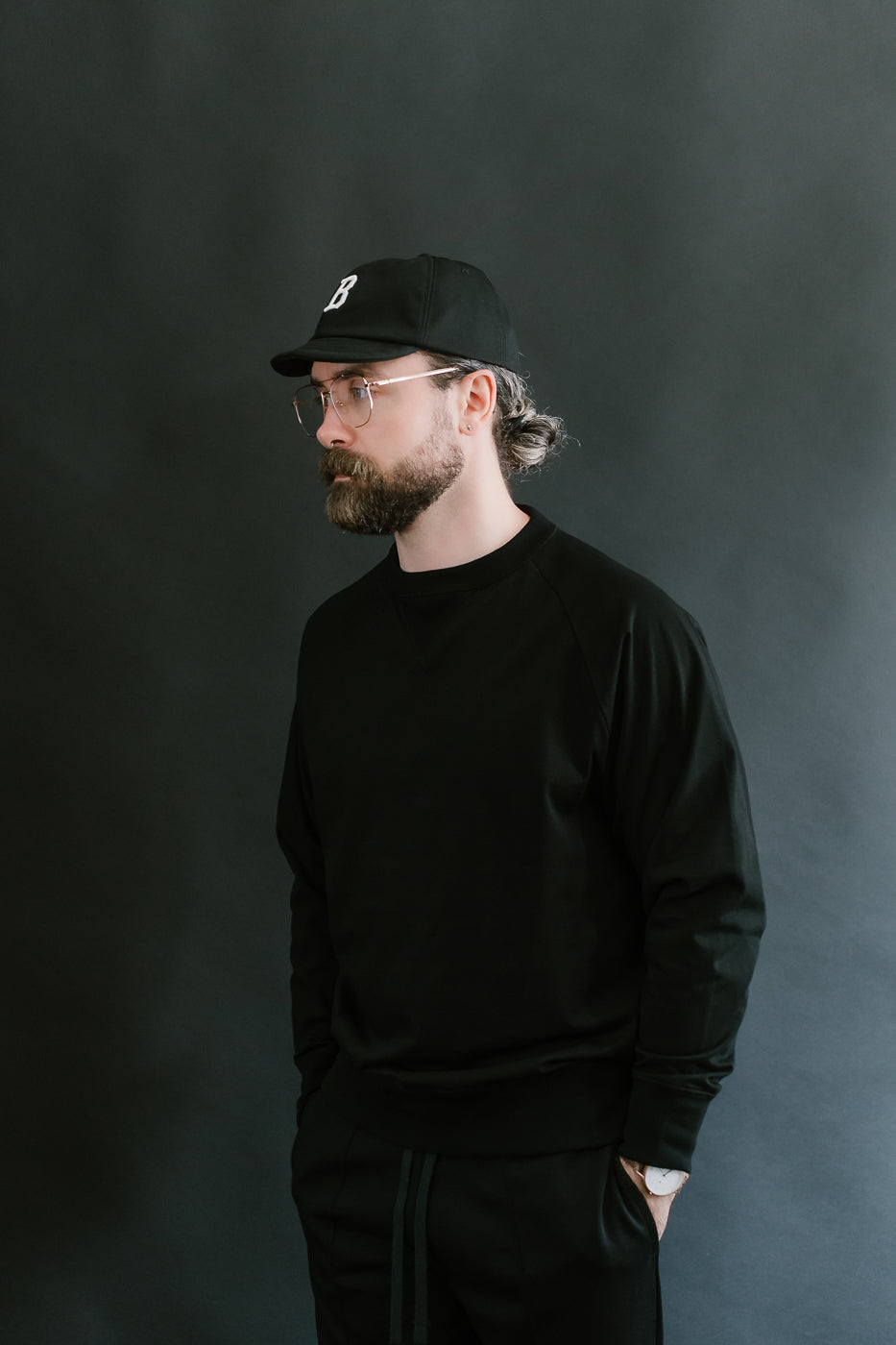 JM7522 - Grace Crewneck - 07 Black