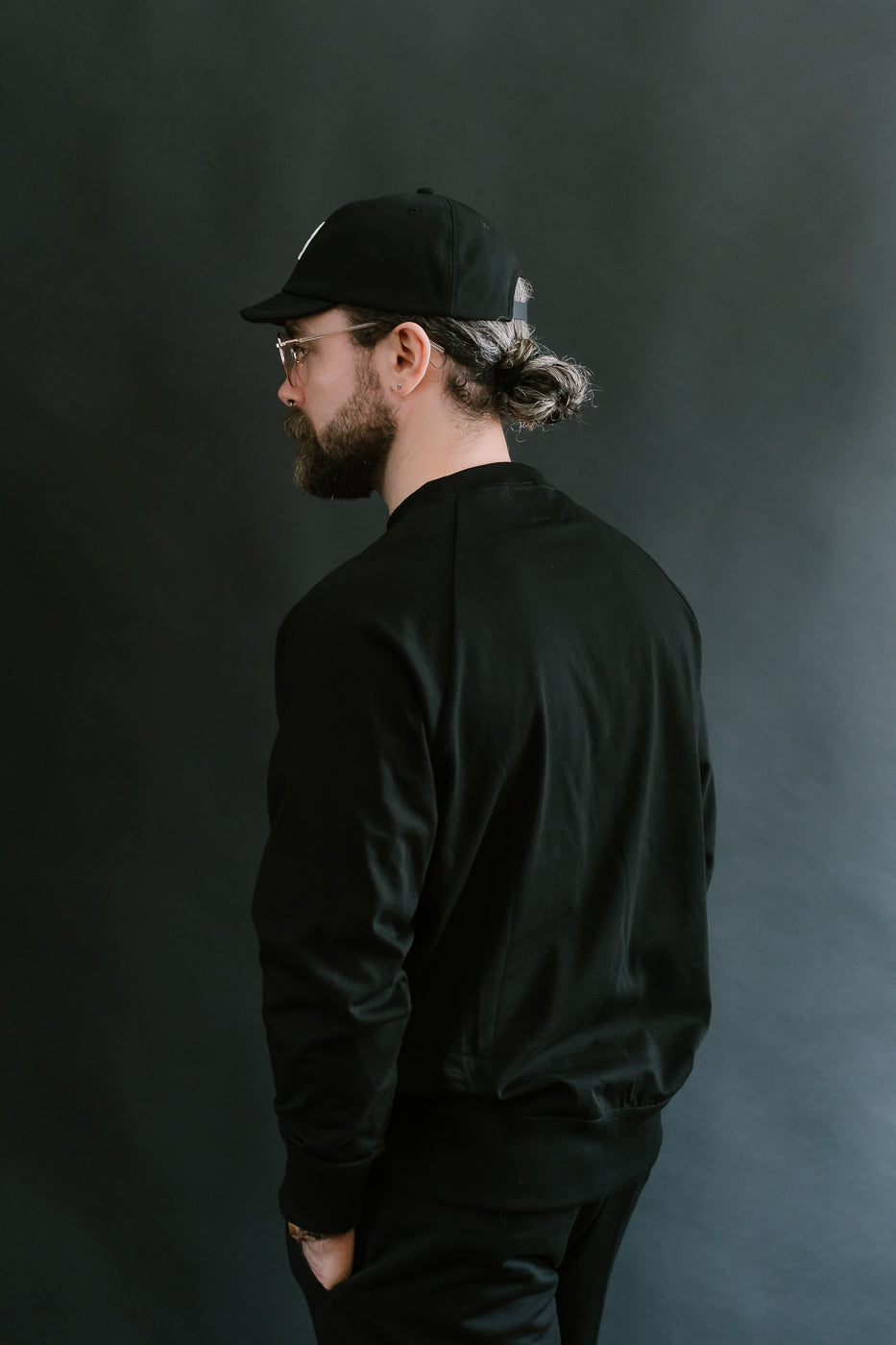 JM7522 - Grace Crewneck - 07 Black