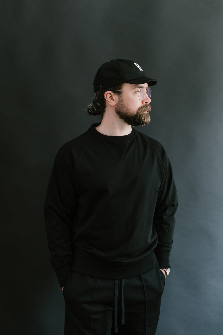 JM7522 - Grace Crewneck - 07 Black