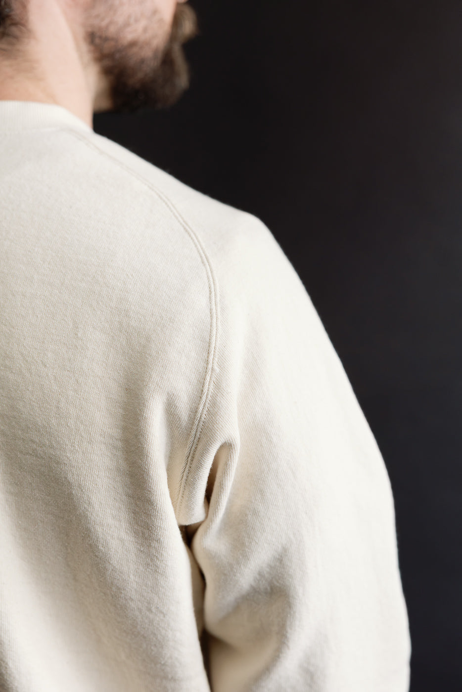 JM7580 - Big Loop Crewneck - 104 Ecru