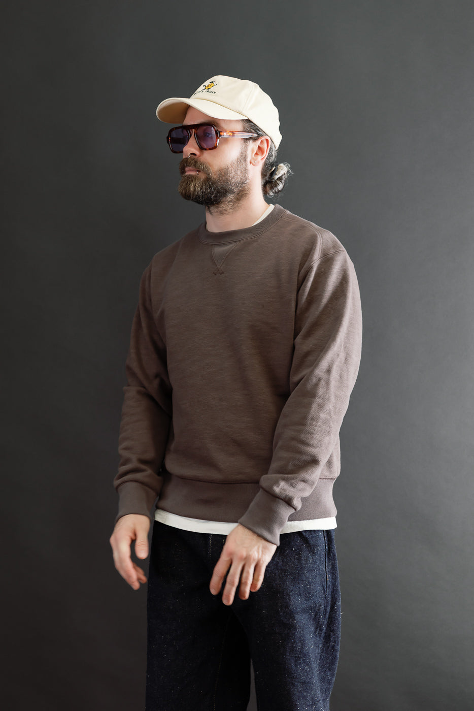 Full body side view of a 5'9