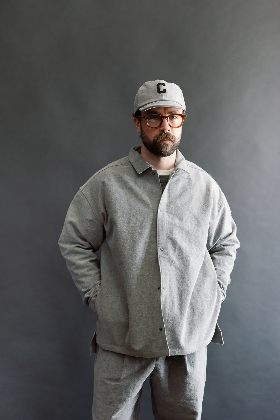 JM8575 - Sumi Coach Shirt - 131 Gray