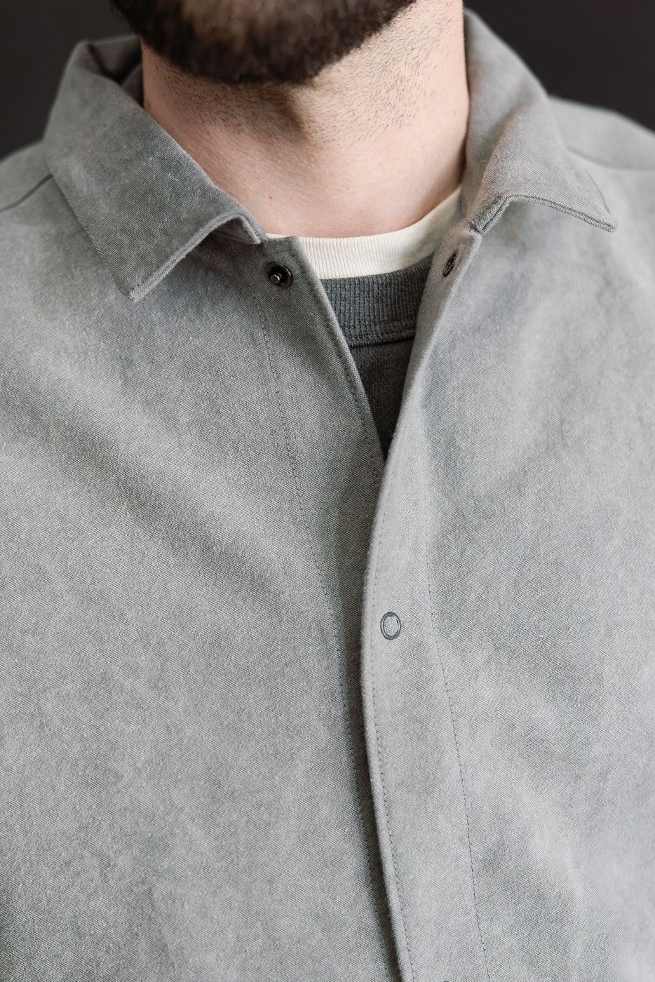 JM8575 - Sumi Coach Shirt - 131 Gray