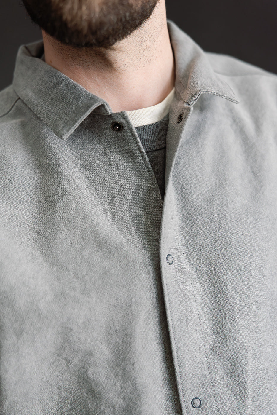 JM8575 - Sumi Coach Shirt - 131 Gray