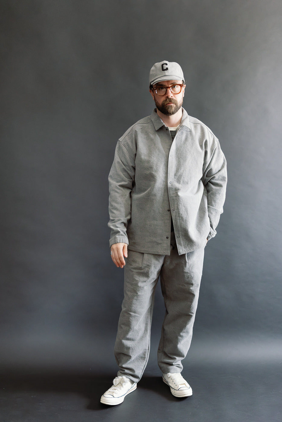 JM8575 - Sumi Coach Shirt - 131 Gray