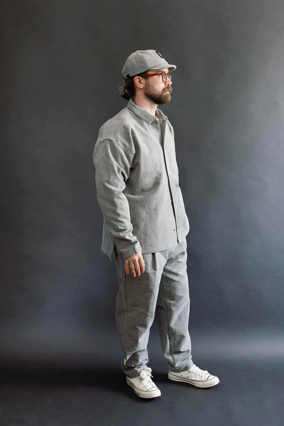 JM8575 - Sumi Coach Shirt - 131 Gray | Dant