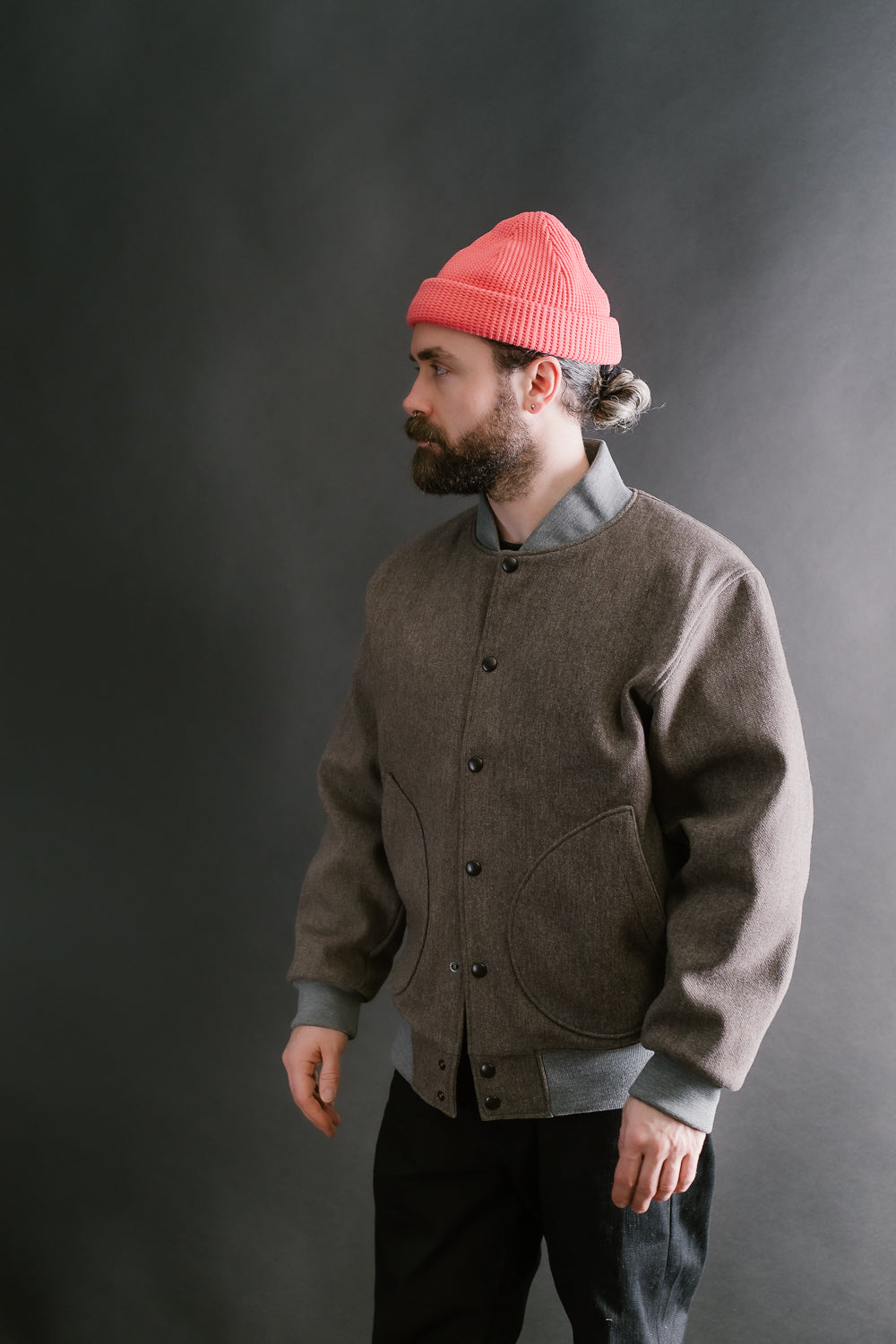 Melton Award Jacket - 38 Sepia | Dant