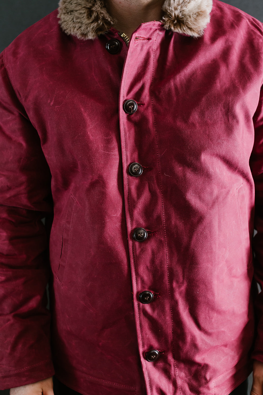 James Dant x Dehen - N-1 Deck Jacket - Auburn, Kodiak
