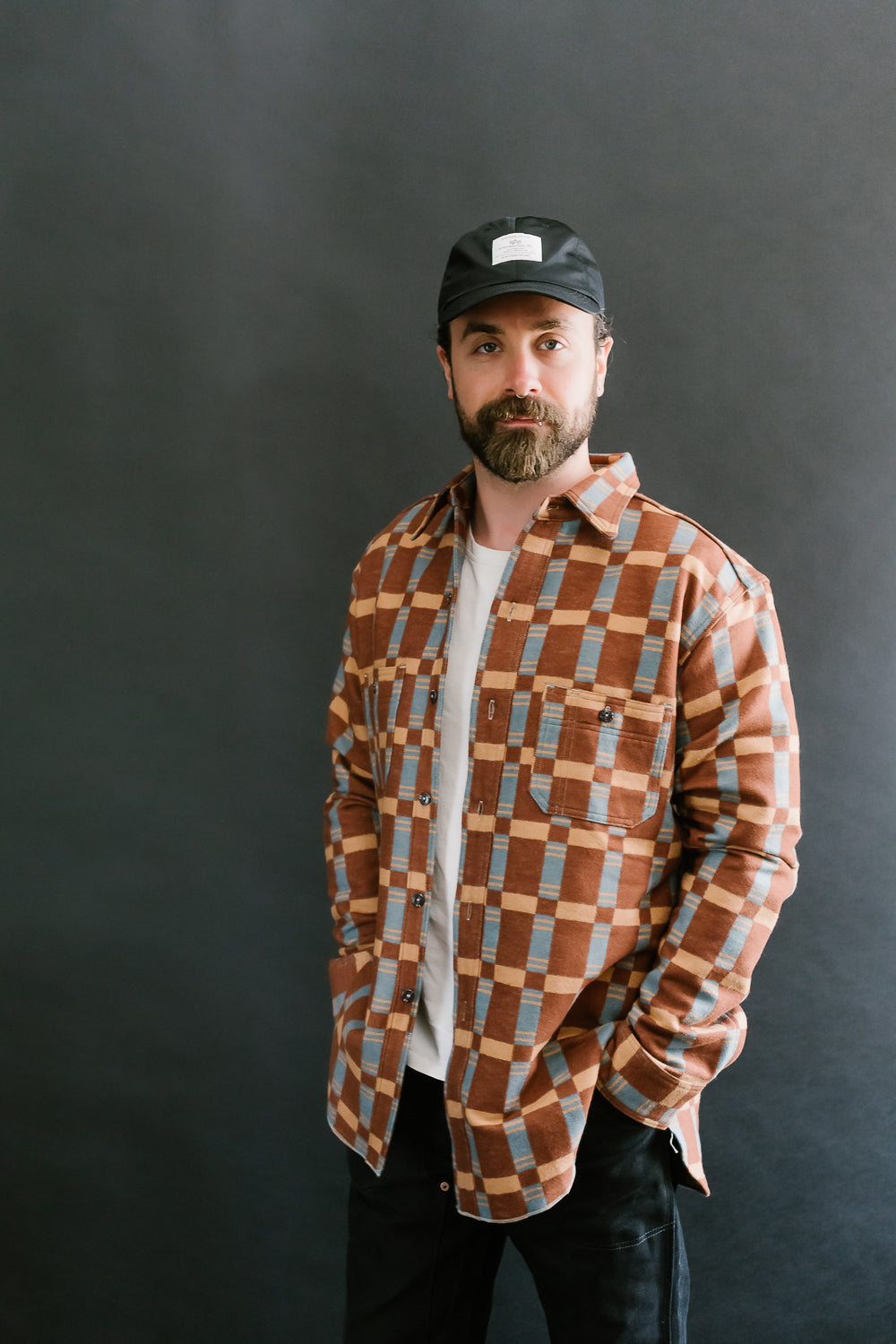 JG-22 - The Heater Flannel - Brown
