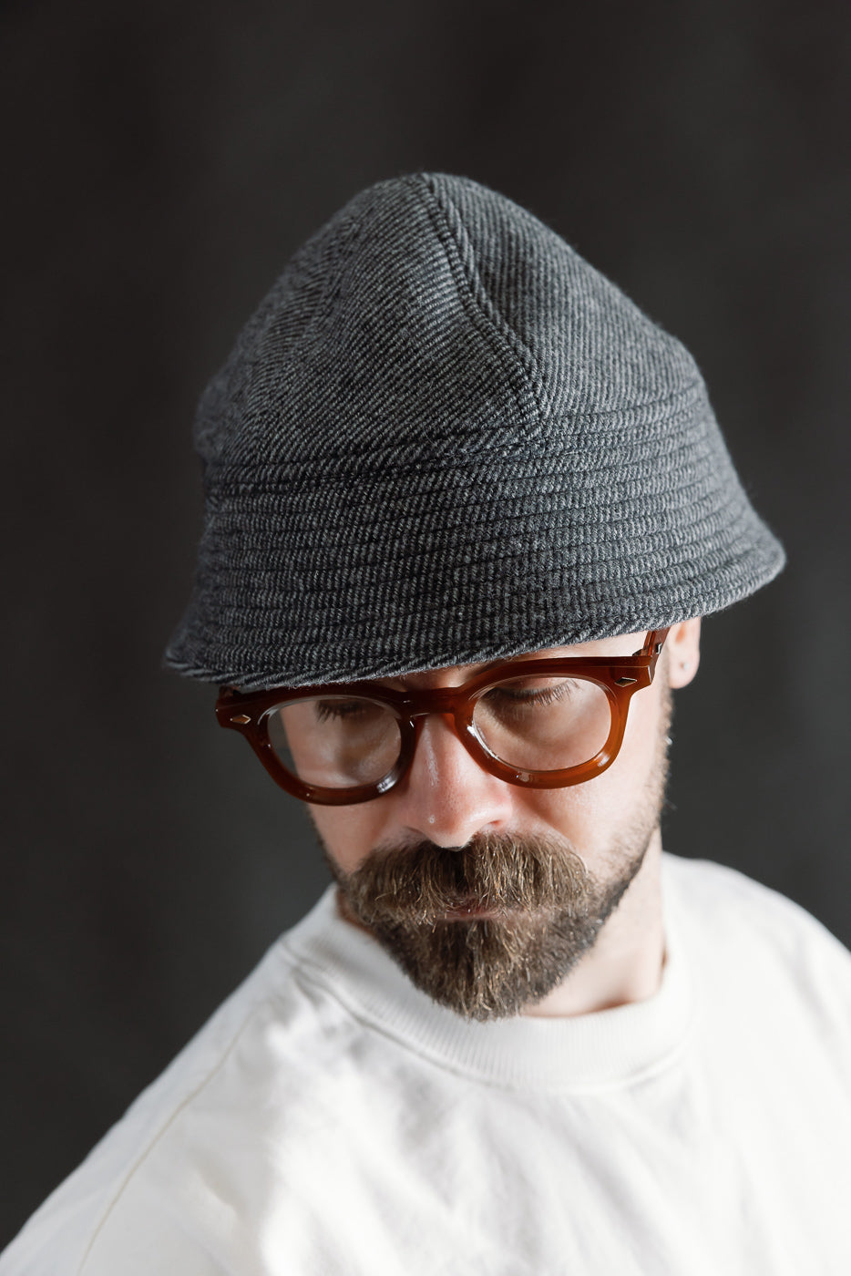 Close-up of male model 5'9