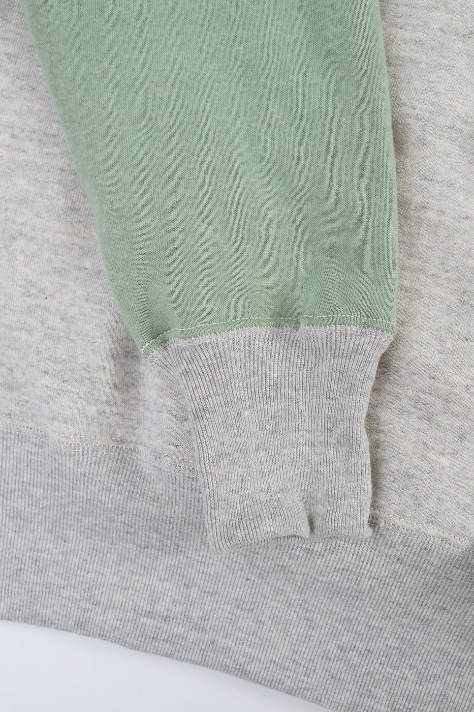 JG-CS20 - Freedom Sweats Crewneck - Oatmeal, Light Green