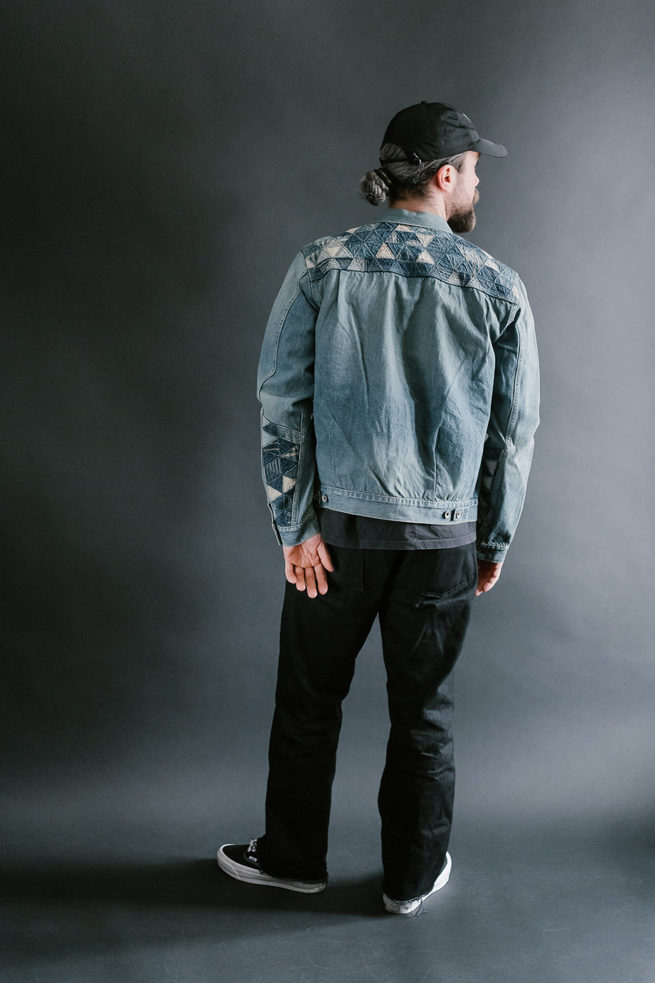 MSP-4000 - Tsugihagi Selvedge Denim Jacket - Used Indigo