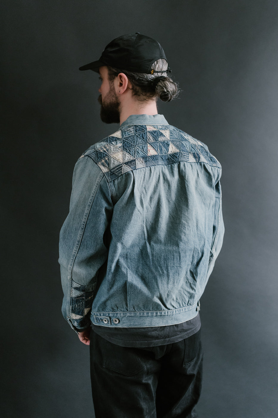 MSP-4000 - Tsugihagi Selvedge Denim Jacket - Used Indigo