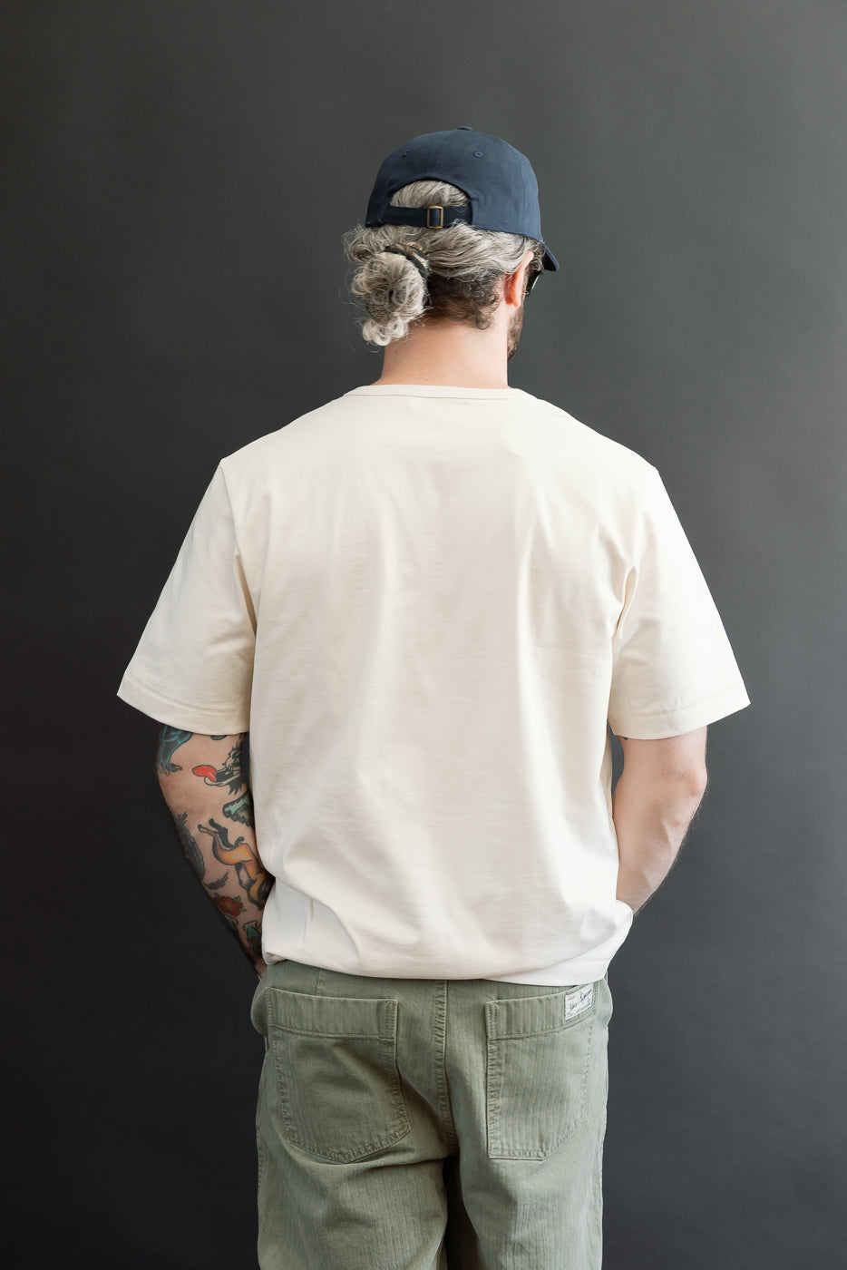 Back view of a 5'9