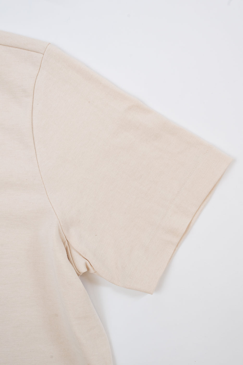 214.02 - 7.2oz Loopwheeled Relax Fit Midweight T-Shirt - Nature