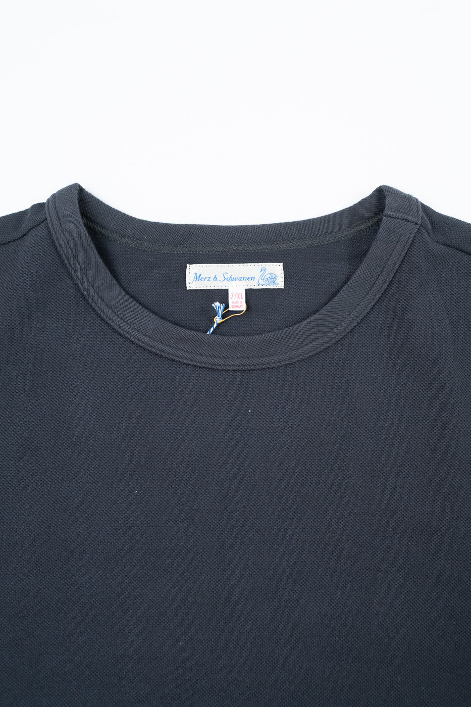 214.98 - 7.2oz Loopwheeled Relax Fit Midweight T-Shirt - Charcoal
