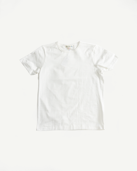 215.01 - 7.2oz Loopwheeled T-Shirt Classic Fit - White | Dant