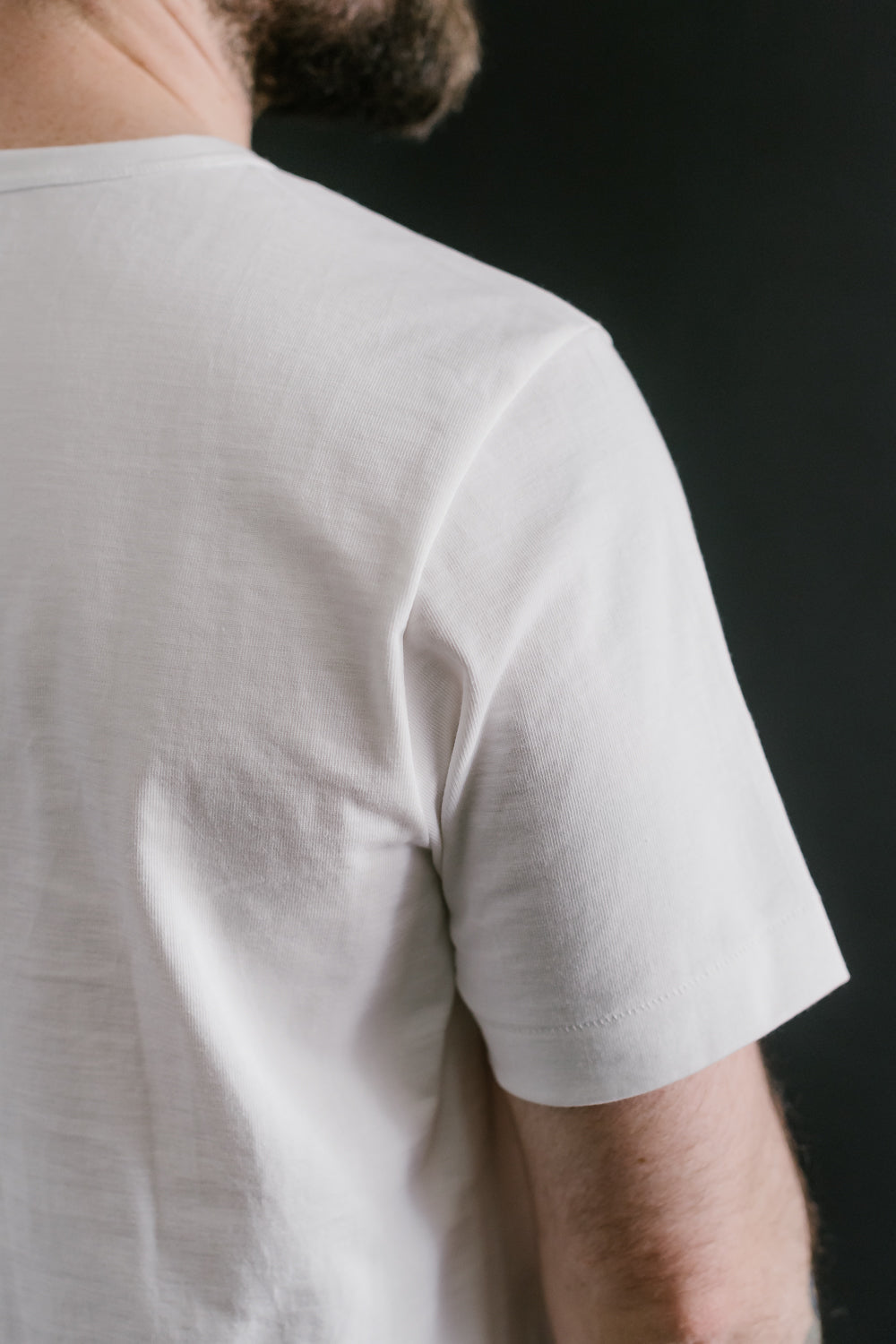 215.01 - 7.2oz Loopwheeled T-Shirt Classic Fit - White