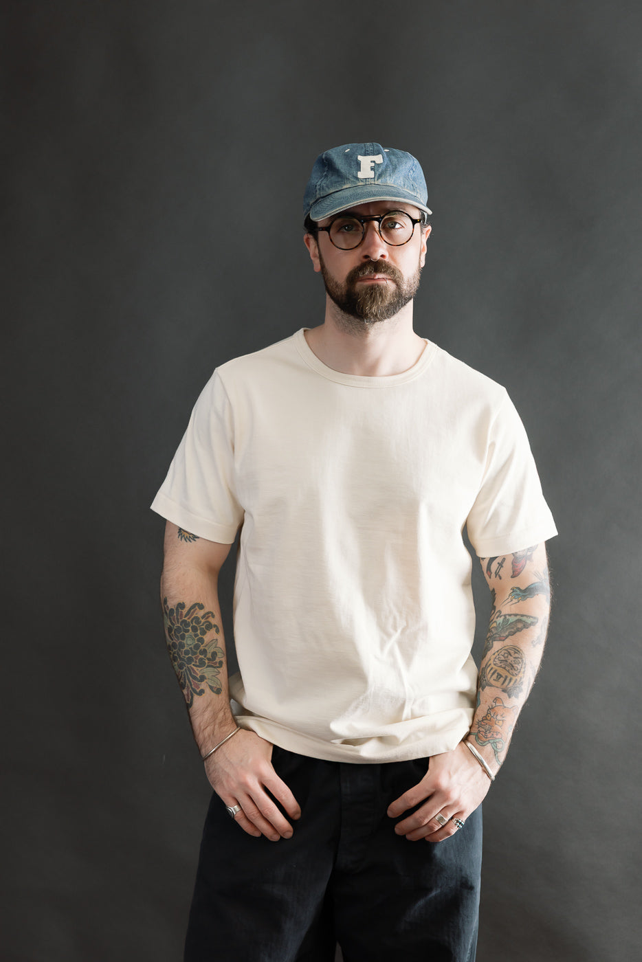 215.02 - 7.2oz Loopwheeled T-Shirt Classic Fit - Nature | Dant