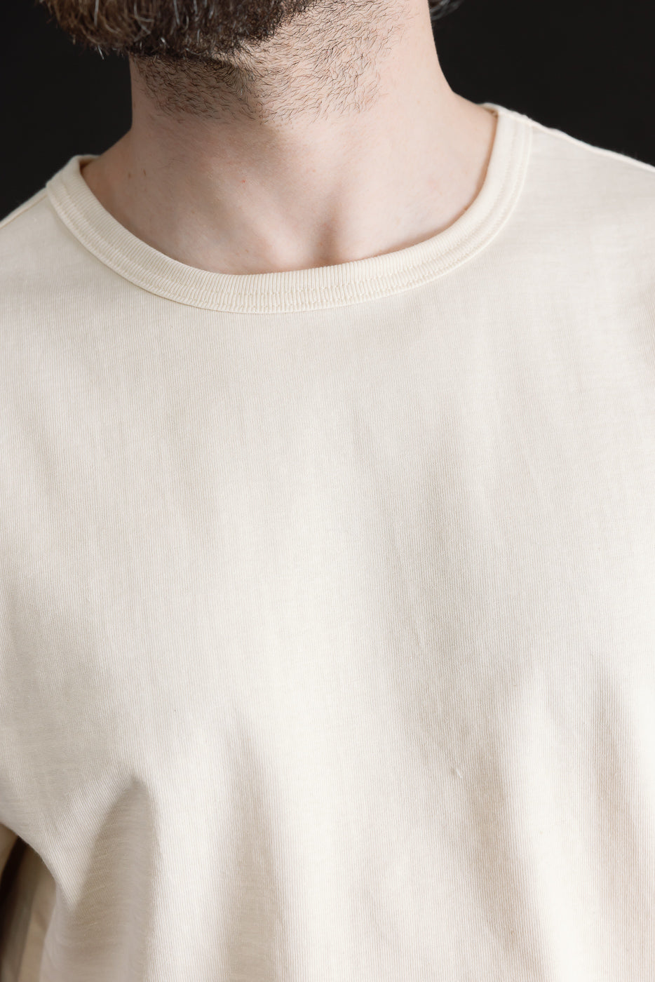 Close-up of male model 5'9