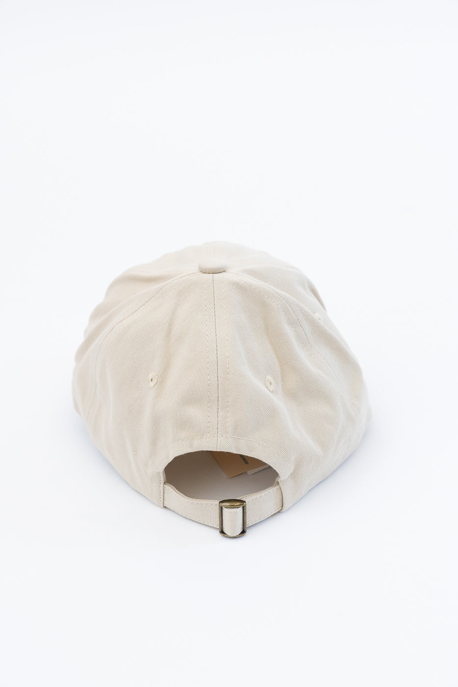 CAP01.16158 - Swan Logo Cotton Twill Cap - Light Khaki, Deep Blue