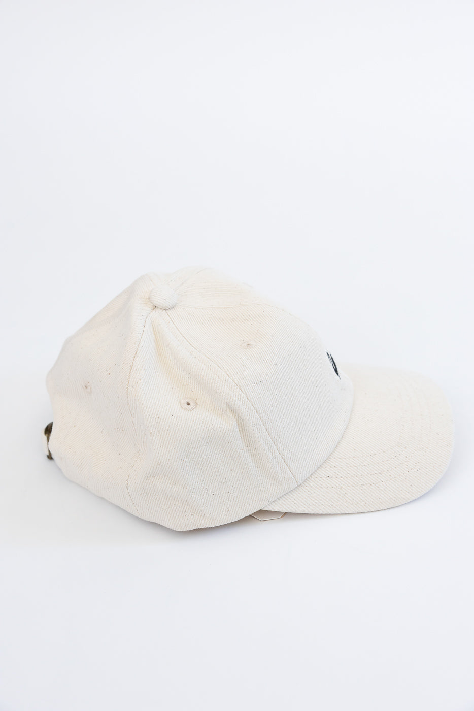 CAP01T.02 - Swan Logo Cotton Twill Cap - Nature | Dant