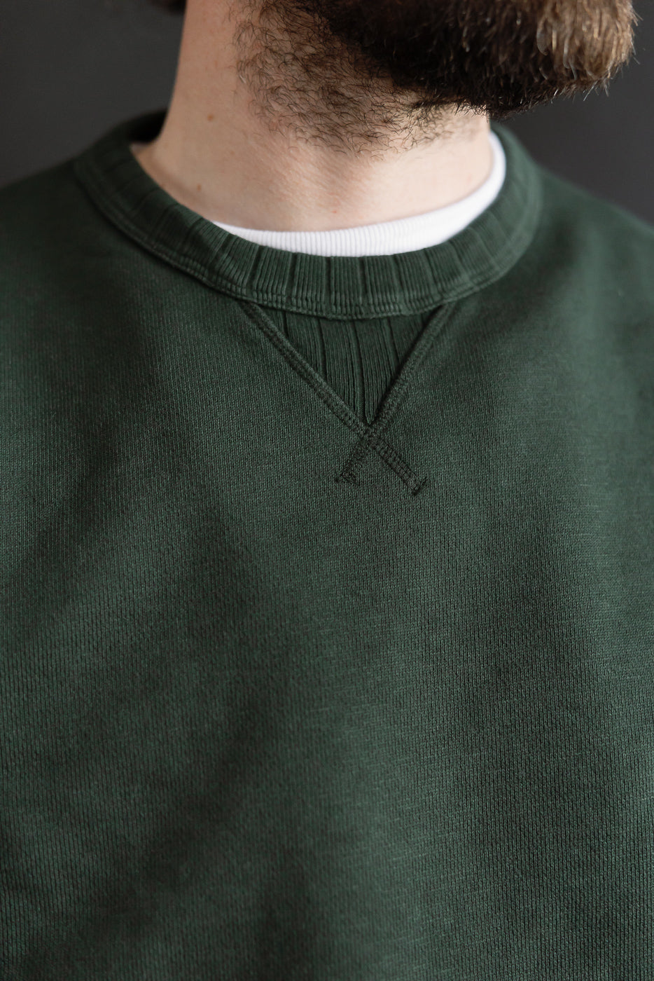Close-up of male model 5'9