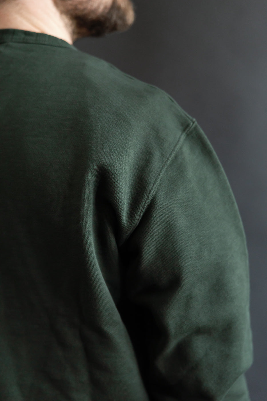 Close-up of male model 5'9