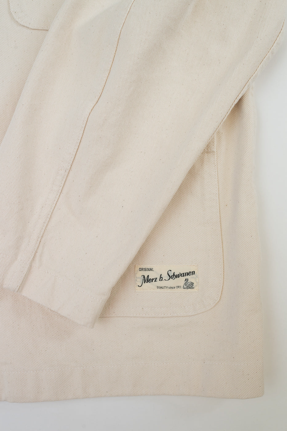 JKT05.02 - 11.2oz Organic Cotton Broken Twill Jacket - Nature