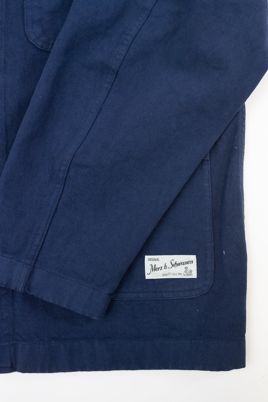 JKT05.66 - 11.2oz Organic Cotton Broken Twill Jacket - Ink Blue