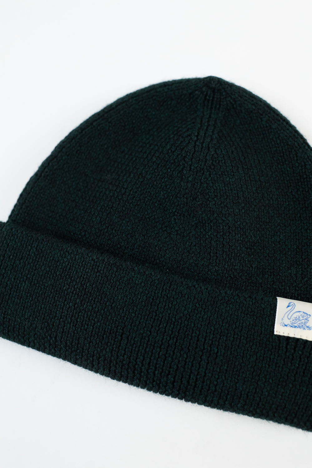 MWBN05.614 - Ribbed Structure Watch Cap Merino Wool  - Dark Teal