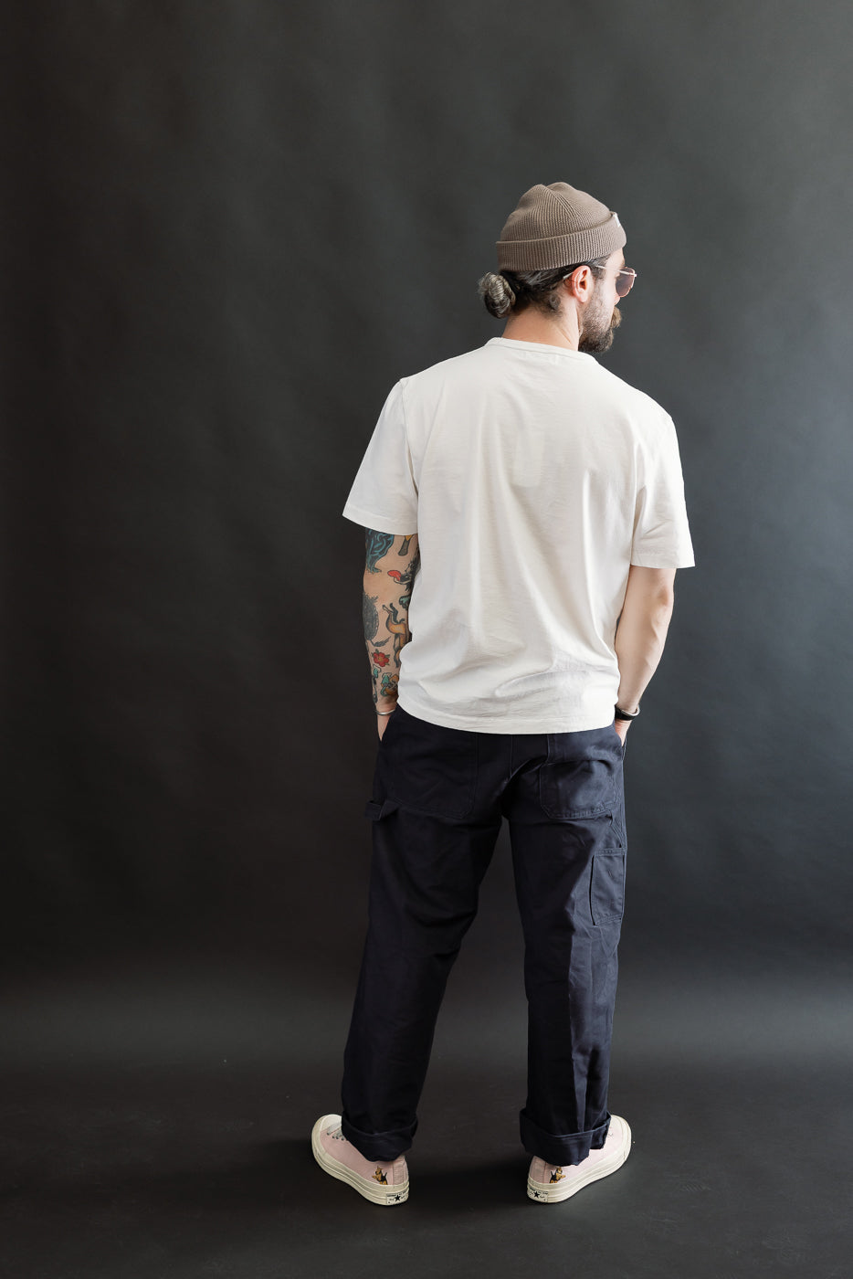 TEE02.01 - 16oz Classic Cotton Jersey T-Shirt Classic Fit - White