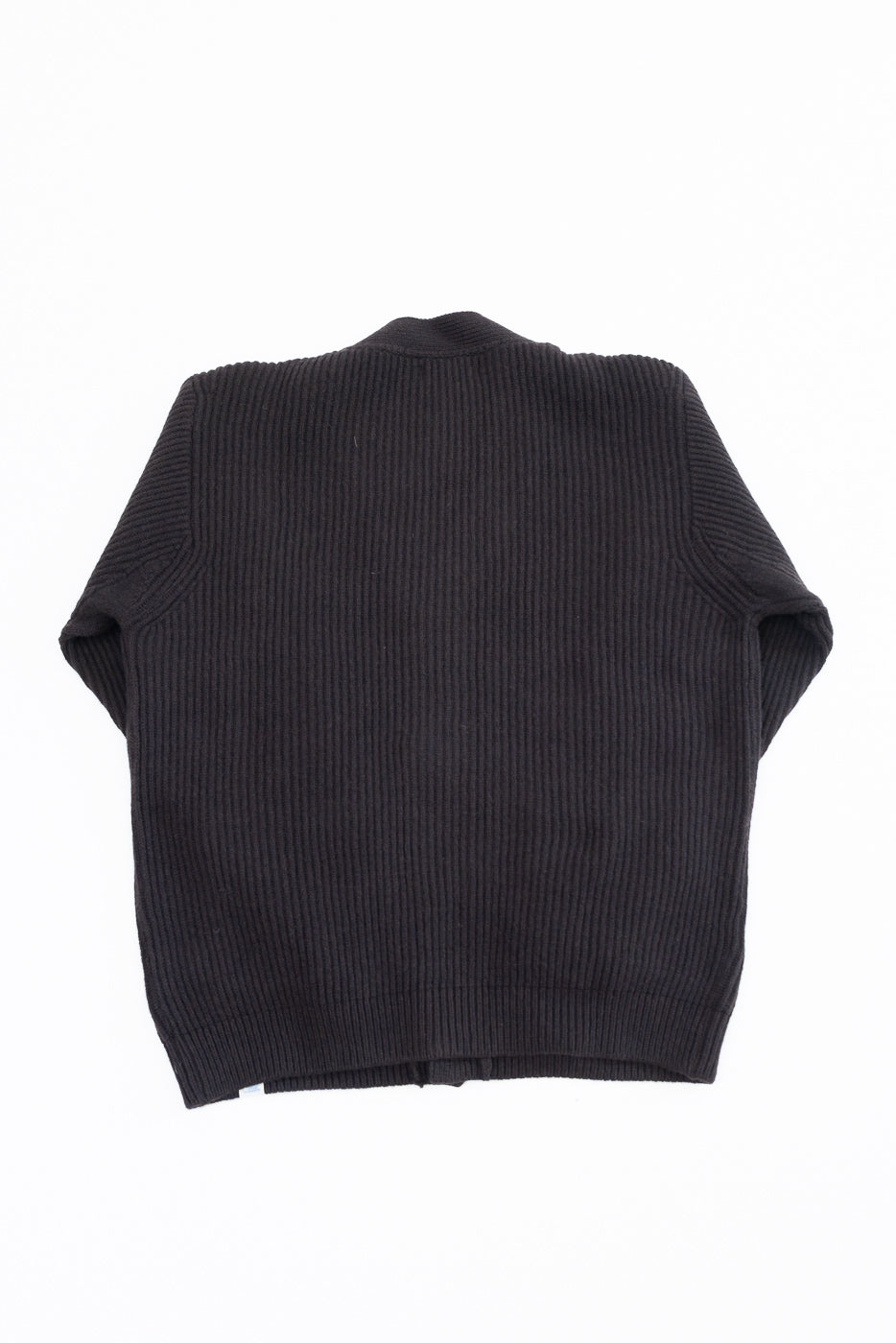 LOCG02.199 - Merino Wool Cashmere Cardigan - Espresso | Dant