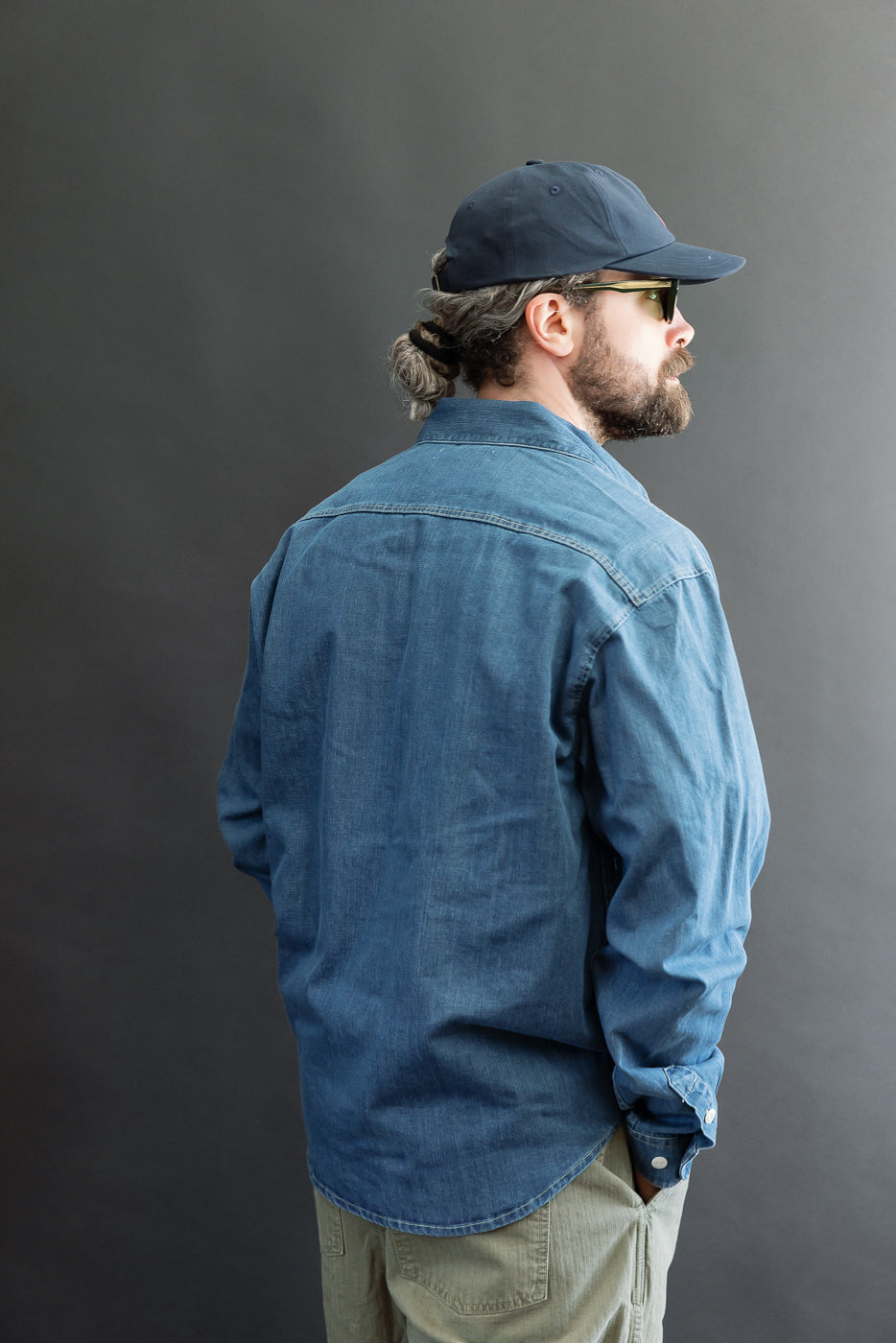Back view of a 5'9